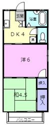 ウエストロードの間取り画像