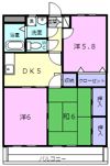 メゾンドマリエールの間取り画像