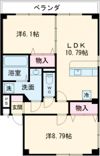 ロワイヤルT・N Ⅱの間取り画像