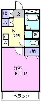 ルナールの間取り画像