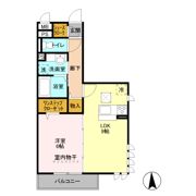 メルヴェーユ三郷中央 Aの間取り画像