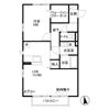 Rose Villa(ﾛｰｽﾞｳﾞｨﾗ) Dの間取り画像