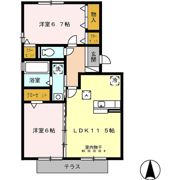 カーサルーチェの間取り画像