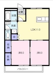 シェルブールの間取り画像