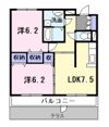 メルベーユの間取り画像