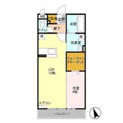 ヴァンヴィーブル早稲田の間取り画像