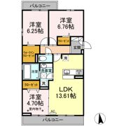 グレイス A棟の間取り画像
