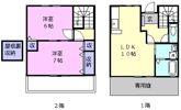 シレーヌ Bの間取り画像
