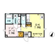 A-roomの間取り画像