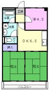 シルキーハイツの間取り画像