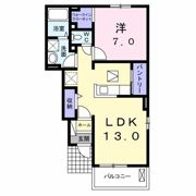 ブリーズ☆メゾンAの間取り画像