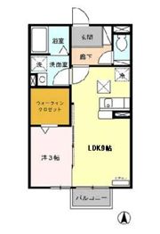 K’sハイム Ⅱの間取り画像