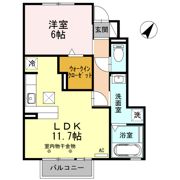 Ju．eiyu Mita Ⅱの間取り画像