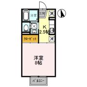 シングルコート田園の間取り画像