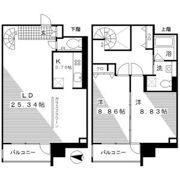レジディア東桜Ⅱの間取り画像