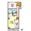 ジェルメⅡの間取り画像