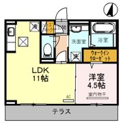エスペランサ四番館の間取り画像