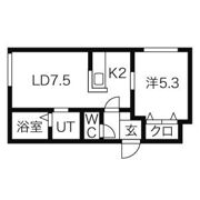 ポラリス環状通東の間取り画像