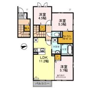 コットンハウスⅢの間取り画像