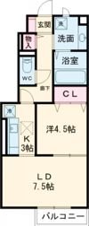 San du Will Ⅱの間取り画像