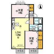 アグリンビレッジ C棟の間取り画像