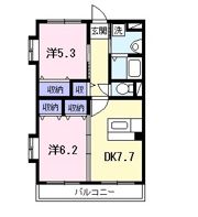グレイスコートの間取り画像
