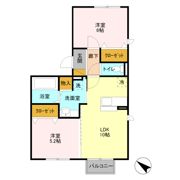 リバーサイド・ヴィラの間取り画像