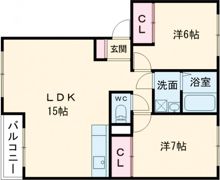 シーサイドヒルズHKⅢの間取り画像