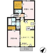 カルチェの間取り画像