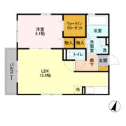 クラルテの間取り画像