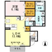 サニーウェル.木興 A棟の間取り画像