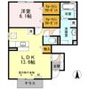 サニーウェル.木興 A棟の間取り画像