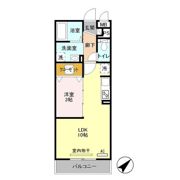 ソレイユ Cの間取り画像