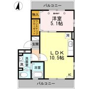 パーチェメゾン明日香の間取り画像
