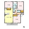 リビングタウン浅川 A棟の間取り画像