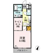 Displayの間取り画像
