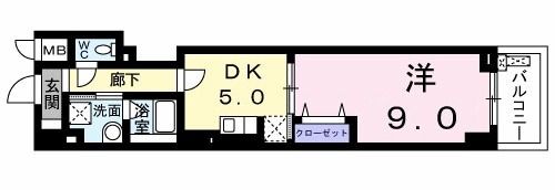 ミッド ヴィラ レジデンスの間取り画像