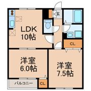 コーポことぶきの間取り画像