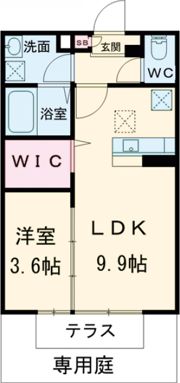 トレス上の原館の間取り画像