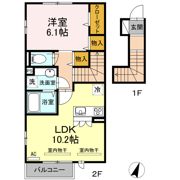 メゾンベールの間取り画像