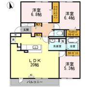 D-room南庄の間取り画像