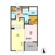 リシェス Ⅰの間取り画像