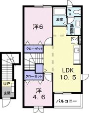 アルティプラーノAの間取り画像