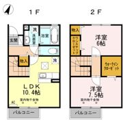 プレジールの間取り画像