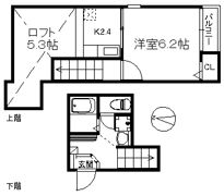 POLARIS STAR周船寺の間取り画像