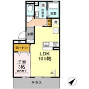 クレール・コートの間取り画像