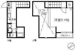 ウェルスグローリー九研の間取り画像