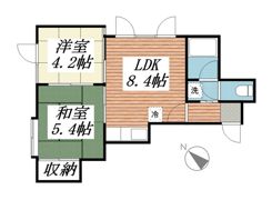 メゾン菊水元町の間取り画像