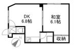 第一辻口荘の間取り画像