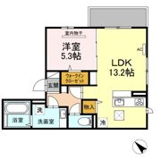 D-roomパルの間取り画像